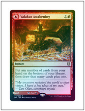 1x Foil Valakut Awakening, Regular Border, Zendikar Rising, Magic MTG