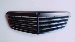 2010 2011 12 13 for Mercedes E63 AMG E350 E400 E500 W212 Grille Matte Flat Black - Picture 1 of 5