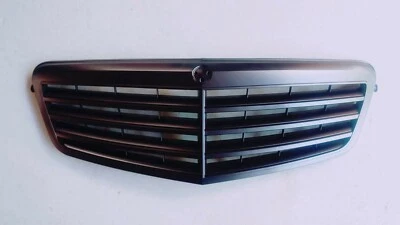 2010-13 for Mercedes E63AMG E300 E400 E500 W212 Grille Matte Black Pre-Facelift - Image 1 of 4