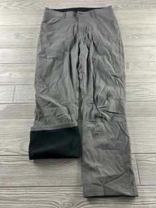 Pantalones forrados de vellón Eddie Bauer gris carbón para hombre talla 32x30 - Imagen 1 de 11