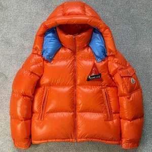 Chaqueta Moncler Wilson Naranja Puffer Talla 3 Grande 100% Auténtica - Imagen 1 de 23