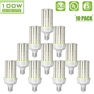 10X100W LED Corn Light Bulb E39 Mogul Base Warehouse Commercial Lighting 15000LM - Picture 1 of 12
