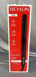 New Revlon Curling Iron 1 Inch Ceramic Coconut Oil Infused Barrel Sealed - Picture 1 of 5