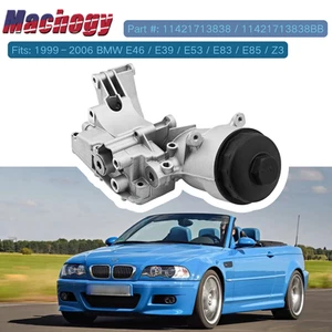 For BMW E46 E39 320i 330i X5 525i 528i 530i X3 Z4 Oil Filter Housing 11421713838 - Picture 1 of 16