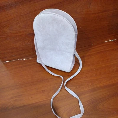 Jacques Vert pink Faux Suede Shoulder Bag Crossbody Wedding Formal - Image 1 of 4