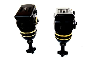 Cartoni GAMMA MASTER FLUID HEAD TDKNOB WEDGE CAMERA PL COUNTERBALANCE DISS 35Lbs - Picture 1 of 10