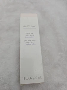 Mary Kay Fondotinta Media Copertura Avorio 202 Normale/Grasso Nuovo con scatola - Foto 1 di 5
