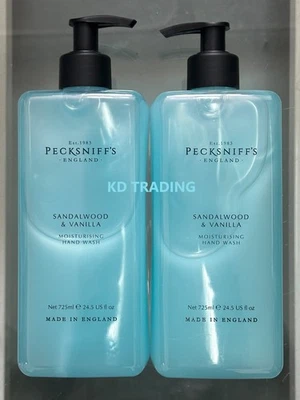 (2-Pk) PECKSNIFF'S ENGLAND SANDALWOOD & VANILLA Moisturizing Fragrance HAND WASH - Image 1 of 4