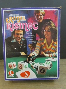 Vintage 1975 Royal Kismet Dice Game Lakeside COMPLETE - Picture 1 of 7