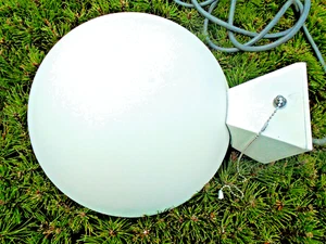 All Steel -Plug-In Matte' White-UP LIGHT WALL SCONCE - Picture 1 of 5