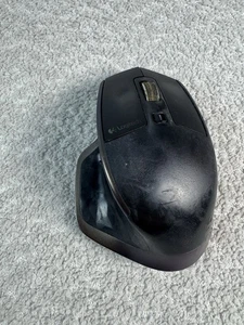 Logitech MX Master Wireless Mouse - No USB Dongle Black/Gold - Picture 1 of 4