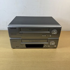 Reproductor grabadora de casete de video con doble cinta Orion D9601 VCR VHS funcionando sin control remoto - Imagen 1 de 11