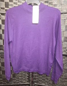 Pendleton Vintage purple sweater size M NWT - Picture 1 of 4