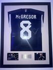 Signed And Framed Callum Mcgregor Scotland Football Shirt With Proof And Coa