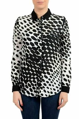 Viktor & Rolf Women's Silk Animal Print Button Up Blouse Top US S IT 40 - Image 1 of 4