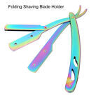 Manual Shaving Blade Holder Folding Beard Eyebrow Shaving Knife Rack HG5