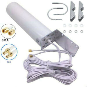 3/4G LTE-Signalverstärker-Antenne Dual-SMA-Stecker Feste Halterung Außenbereich