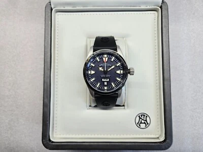 ARMAND NICOLET MO2 АВТОМАТИЧЕСКИЙ СИНИЙ ЦИФЕРБЛАТ ДЕНЬ/ДАТА МУЖСКИЕ ЧАСЫ 9640M-BU-G9660 НОВЫЙ - Изображение 1 из 4