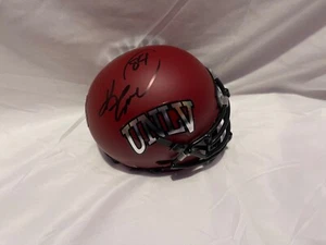 Mini Casco Firmado UNLV Runnin Rebels KEENAN MCCARDELL PRUEBA - Imagen 1 de 2