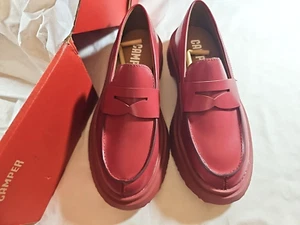 NUEVO con caja CAMPER talla 6 EE. UU. 36 UE 3 UK Rojo Mimi Mao/Walden - Imagen 1 de 6