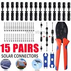 Solar Panel Fits Mc4 Crimper Cable Stripper Wiring Connector Pv Crimping Tool Au