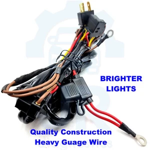 Fits VW T4 SHORT Nose Headlight Relay, Wiring Loom, Upgrade - Picture 1 of 12