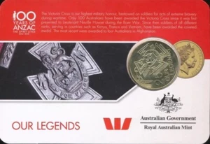 2016 ANZAC TO AFGHANISTAN 25C COIN - OUR LEGENDS - Picture 1 of 2
