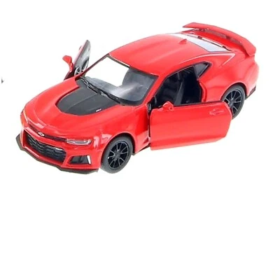 5399) Kinsmart 1:38 SCALE. 2017 Chevrolet Camaro ZL1.  Diecast Red Color - Image 1 of 4