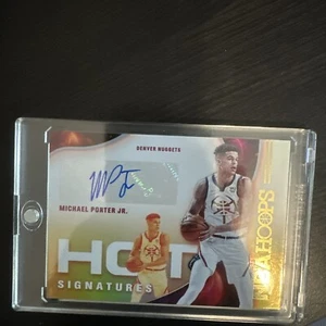 Michael Porter Jr. 2021-22 NBA Hoops Hot Signatures Autogramm Denver Nuggets - Bild 1 von 11