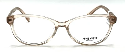 ДЕВЯТЬ WEST NW5183 ПРОЗРАЧНЫЙ РОЗОВЫЙ ОЧКИ СОЛНЦЕЗАЩИТНЫЕ ОЧКИ ОПРАВЫ 49-14-135 - Изображение 1 из 3