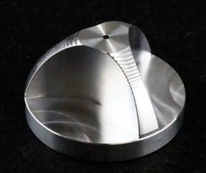 Taruya 45 Adapter Aluminum Silver 27g DJ-KOCO Specification DJ Spin Best Model - Picture 1 of 3