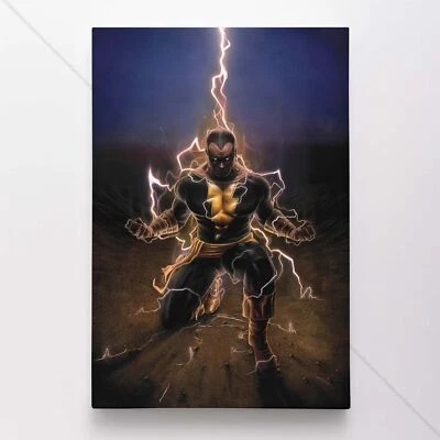 Impresión artística de portada de cómic de DC lienzo póster de Adam negro #46132 Foto 1 de 4