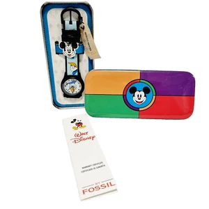Disney Fossil Watch DM12528 Donald Duck Vintage Analogue Mostly Movies - Picture 1 of 24