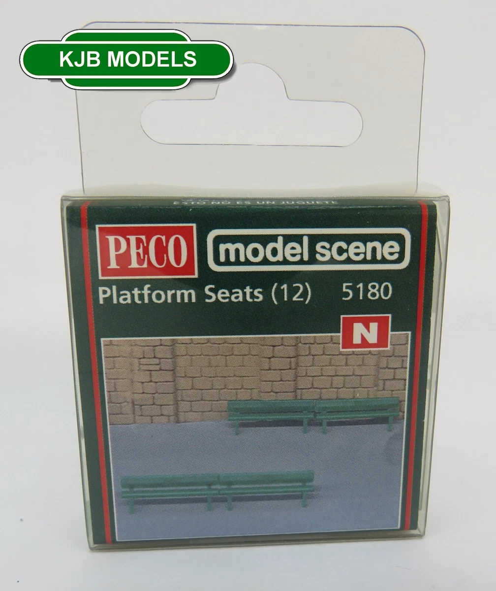 Peco Lineside Kit NB-67 Platform Edging Ramps (Stone Type) (2 Pairs Per - Foto 11