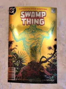 SWAMP THING #37 FACSIMILE EDIZIONE "FOIL" - 1° APP DI JOHN CONSTANTINE - DC/2025 - Foto 1 di 2