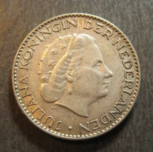1957   Netherlands Gulden - Silver - (P4402) - Picture 1 of 2