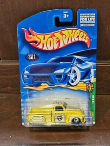 Hot Wheels 2002 La Troca Treasure Hunt Yellow #001 Real Riders W/ Protecto - Picture 1 of 2