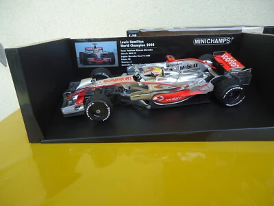 Minichamps 1:18 McLaren Mercedes MP4-23 L. Hamilton World Champion 2008 OVP - Bild 1 von 4
