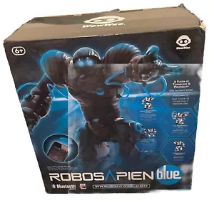 RARE Wow Wee Robosapien blue #8507 Smartphone Bluetooth Enabled ROBOT Sealed NEW - Picture 1 of 5