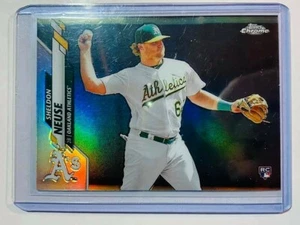 2020 Topps Chrome Refractors #61 Sheldon Neuse Rookie Oakland Athletics - Picture 1 of 1