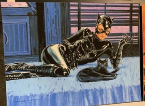 Paul Mann, Catwoman Michelle Pfeiffer DC Print /50 Mondo Künstler - Bild 1 von 1