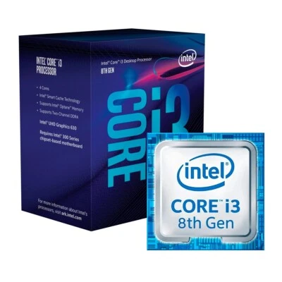 Intel Core i3-8100 4x3,6GHz Quad-Core Processor (BX80684I38100) - Bild 1 von 4