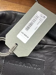 all saints leather jacket men - Picture 1 of 6