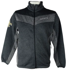 New Orleans Saints NFL Team Apparel Men's Full Zip Mid Weight Jacket - Picture 1 of 8