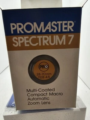  PROMASTER RSPECTRUM 7PRO28-70mmf2.8-4.5. New In Box. V7 - Image 1 of 4