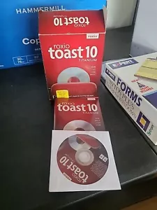 Neu-Roxio Toast 10 Titan für Mac Burn Copy Hören Uhr - Kostenloser Versand - - Bild 1 von 4
