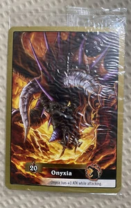 World of Warcraft Onyxia's Lair Raid Large Insert Trading Card SEALED BRAND NEW - Picture 1 of 4