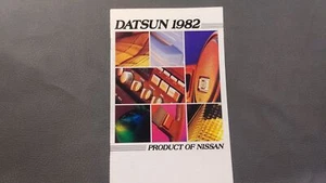 Vintage 1982 Datsun Nissan Dealer Car Sales Brochure Stanza Maxima CB55 - Imagen 1 de 6