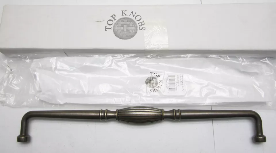 NEW Top Knobs TUSCANY 18" c-c HANDLE APPLIANCE DOOR PULL, German Bronze Finish - Image 1 of 1