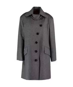 VIVIENNE WESTWOOD RED LABEL WOOL BLEND COAT IN GREY SIZE IT 42 / UK 10 - Picture 1 of 9